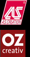 Logo AS Creation und OZ Creativ