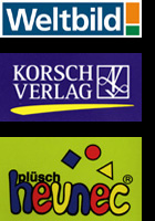 Logo Weltbild, Korsch und Heunec